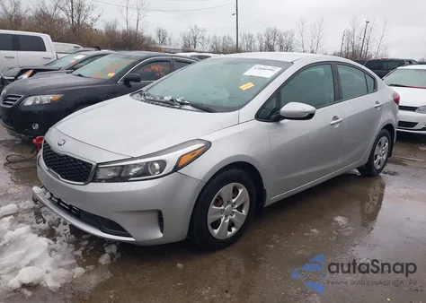 2017 Kia Forte Lx from USA, damaged, VIN 3KPFK4A76HE018612